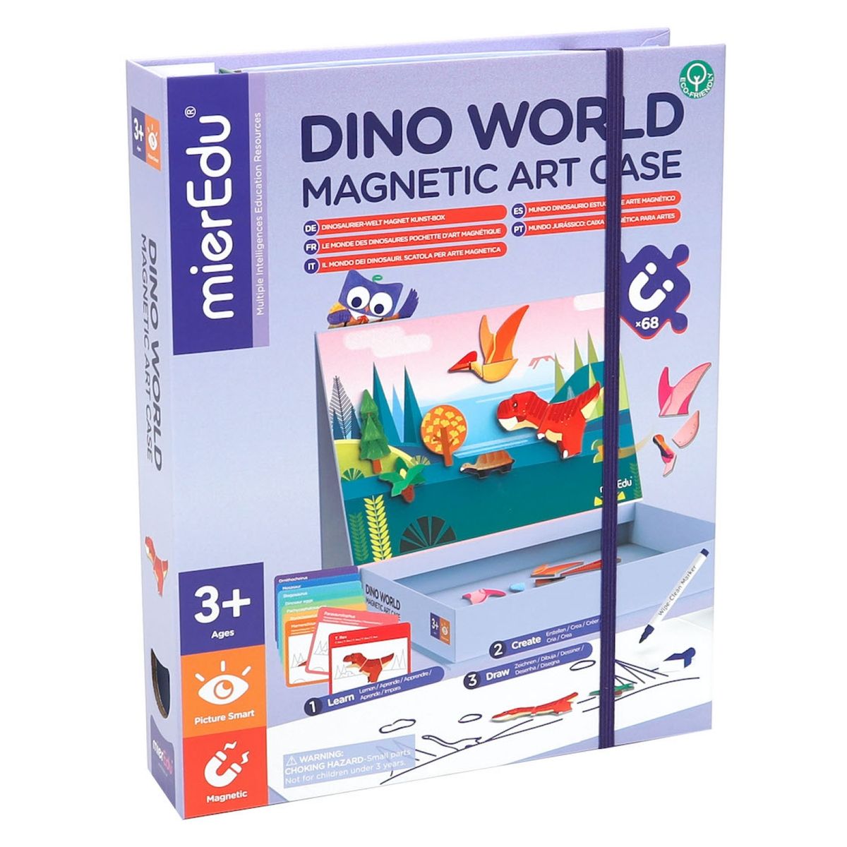 MIEREDU - Juego Magnético Mundo Dinosaurios Mieredu