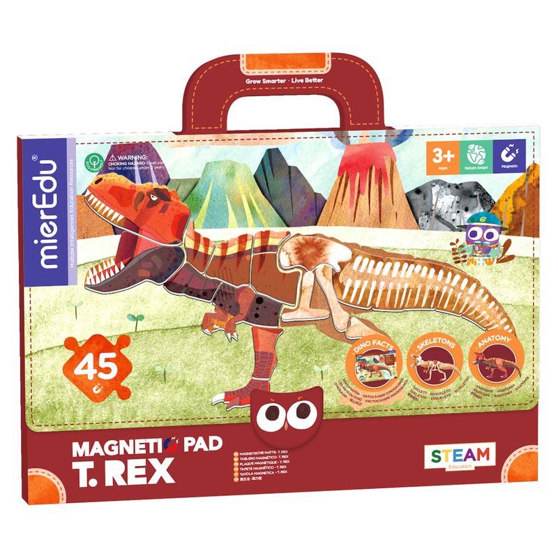 MIEREDU - Maletín Magnético Tiranosaurio Mieredu