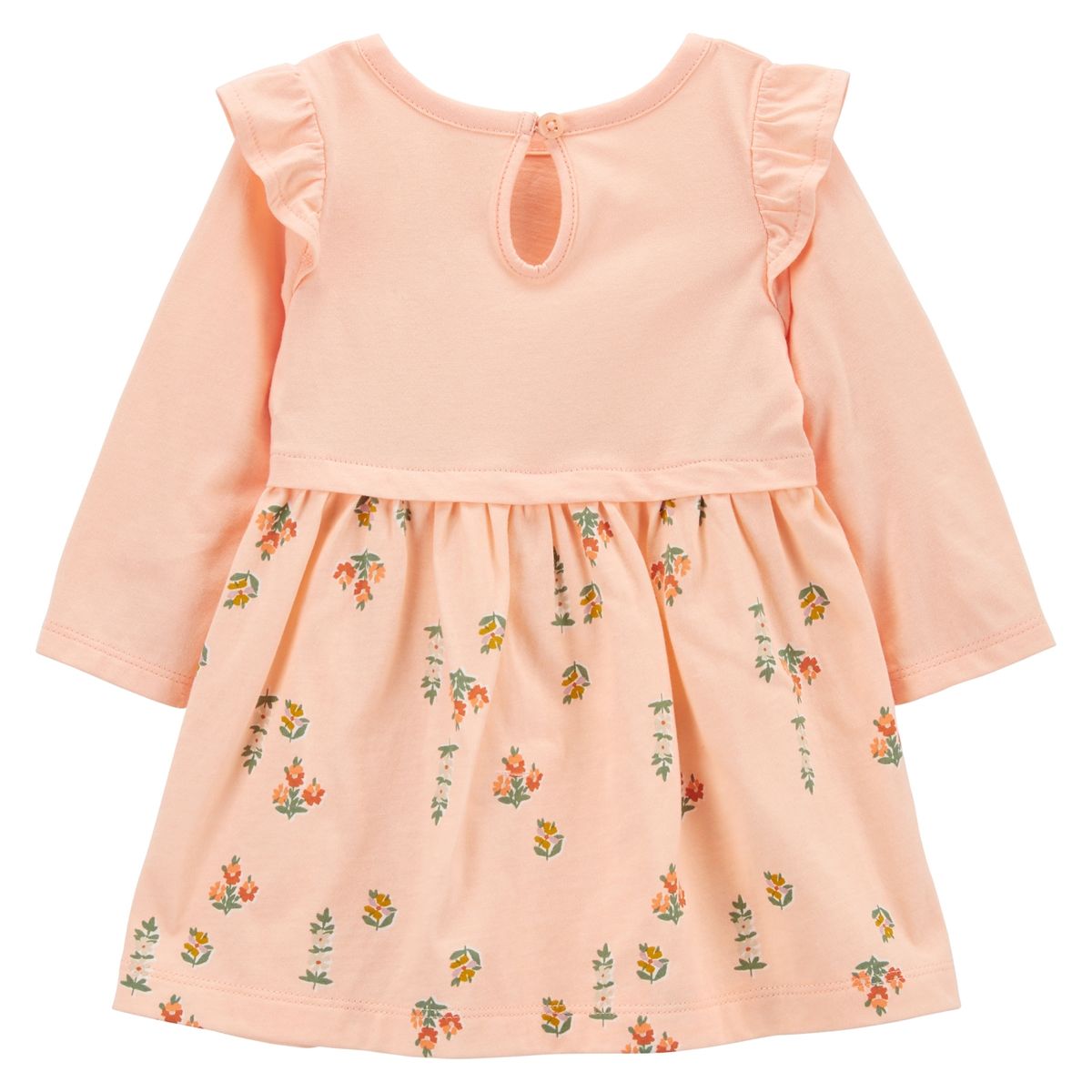 CARTER'S - Vestido Algodón Con Cubre Pañal Bebé Niña Carter's