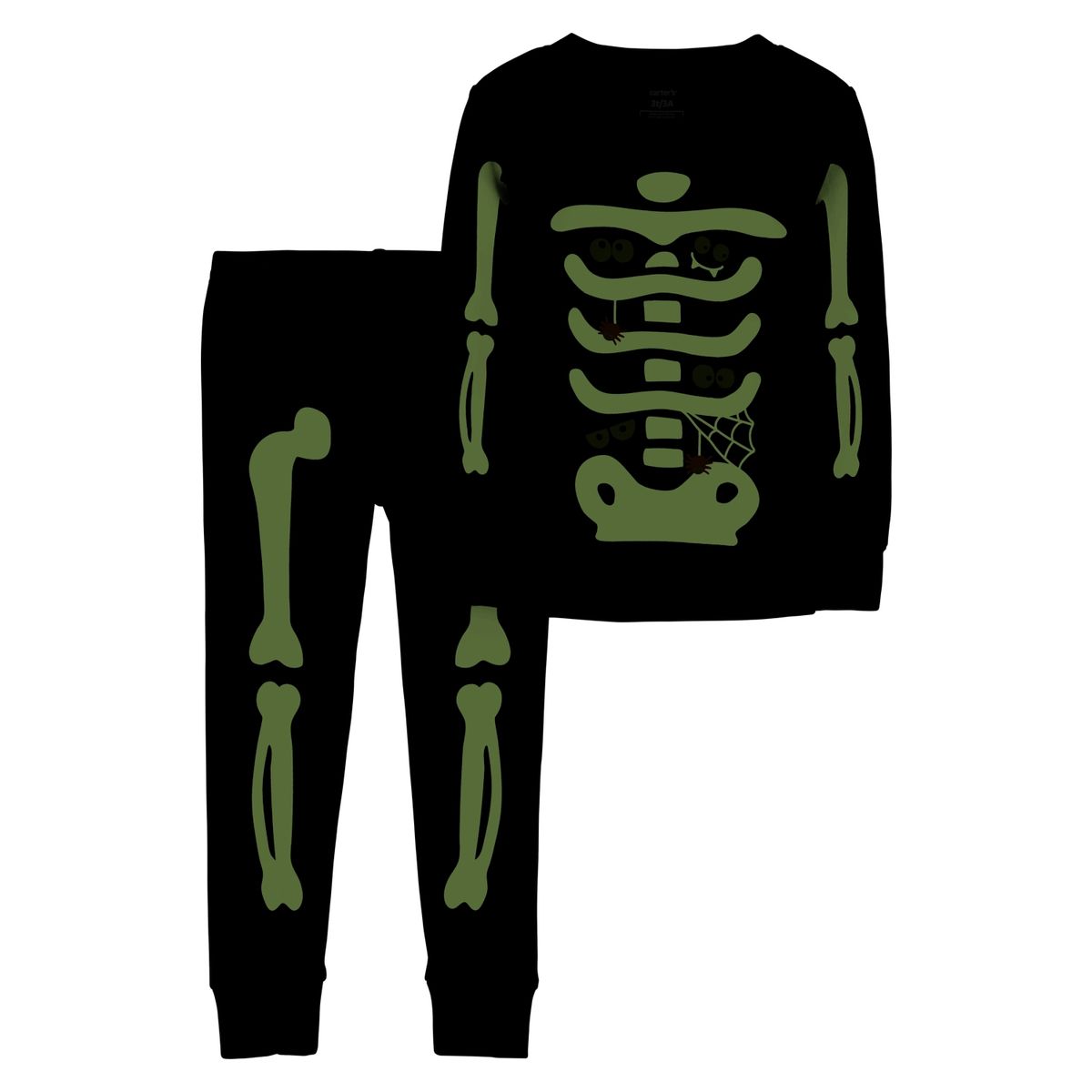 CARTER'S - Pijama 2 Piezas Algodón Halloween Esqueleto Niño Carter's