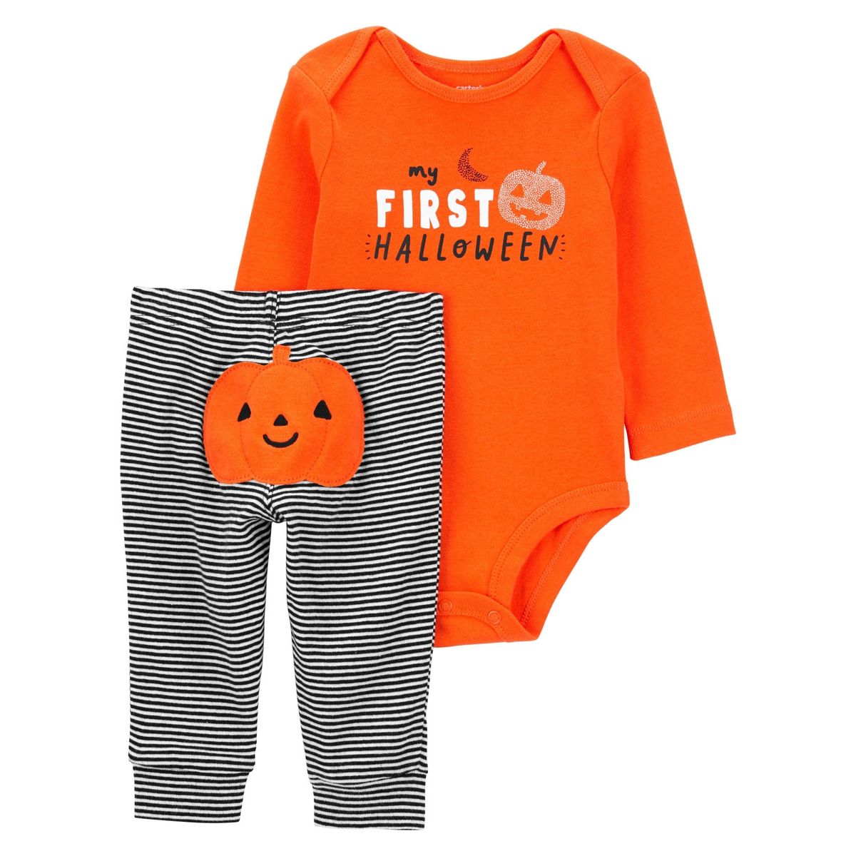 CARTER'S - Conjunto 2 Piezas Halloween Body y Pantalón Unisex Bebé Carter's