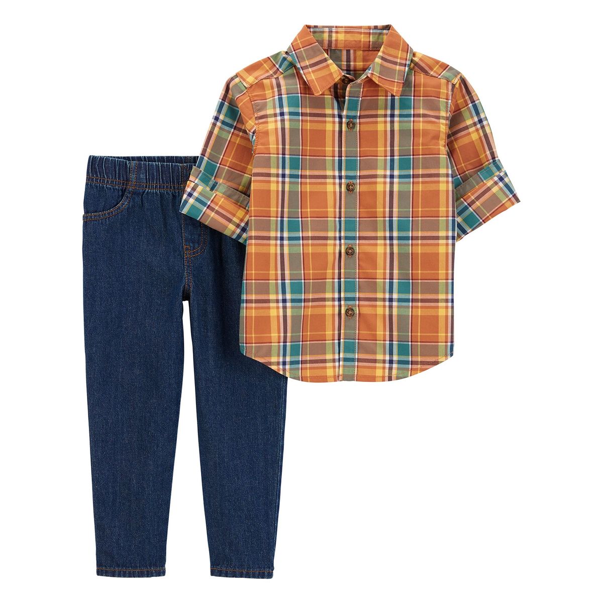 CARTER'S - Conjunto 2 Piezas  Camisa y Jeans Niño Carter's