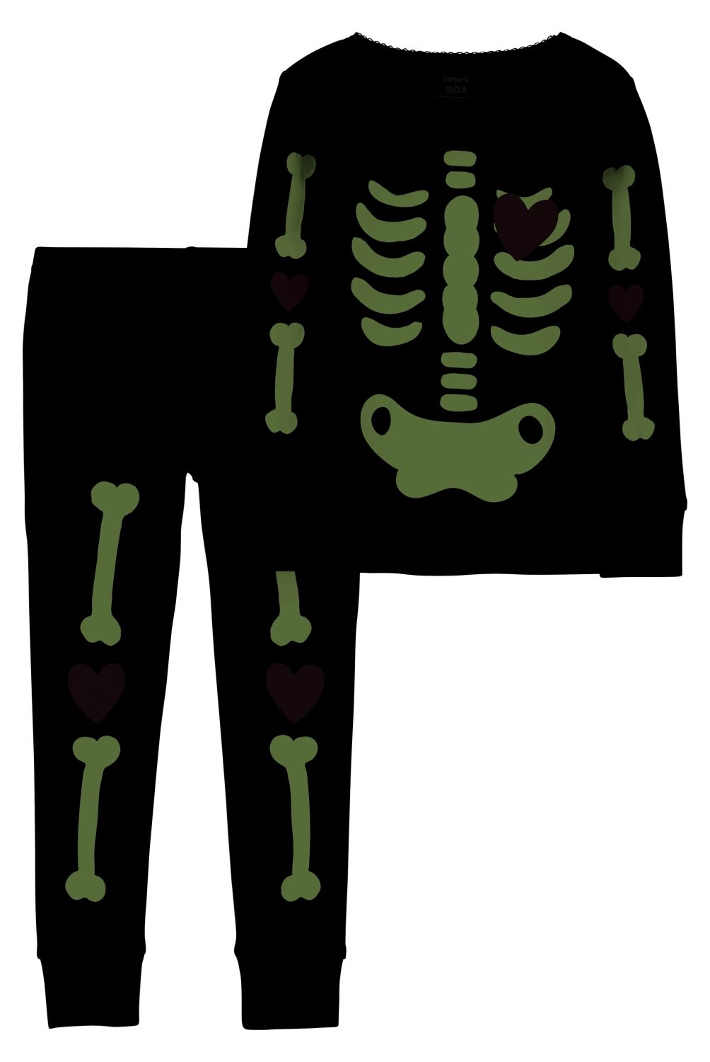 CARTER'S - Pijama 2 Piezas Algodón Halloween Esqueleto Niña Carter's