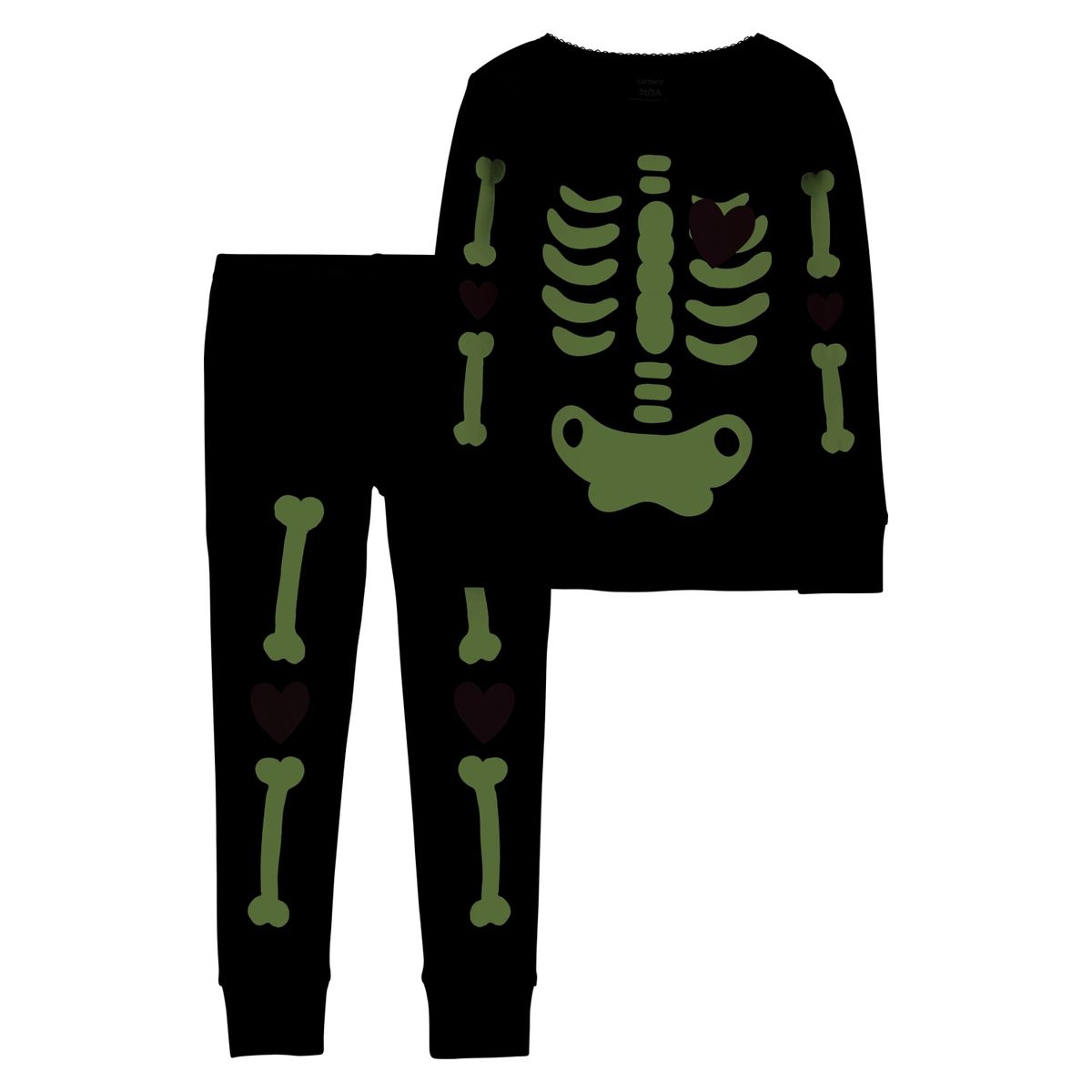 CARTER'S - Pijama 2 Piezas Algodón Halloween Esqueleto Niña Carter's