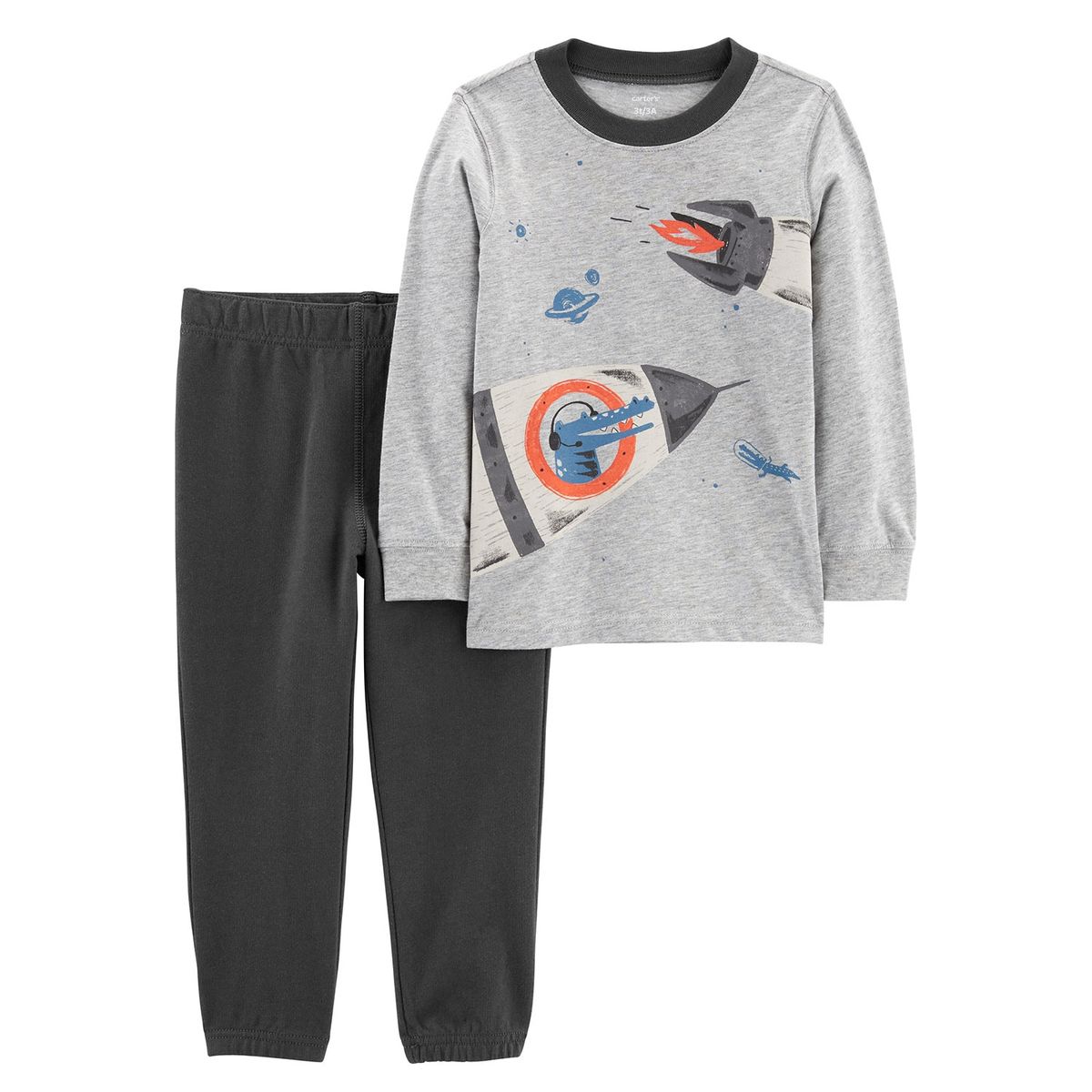 CARTER'S - Conjunto 2 Piezas Polera y Pantalón Joggers Bebé Niño Carter's