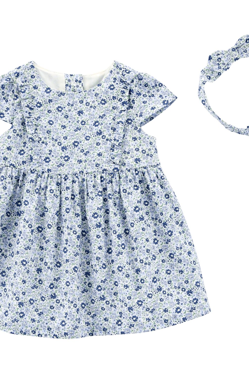 OSHKOSH - Conjunto 2 Piezas Vestido Y Cintillo  Bebé Niña Oshkosh