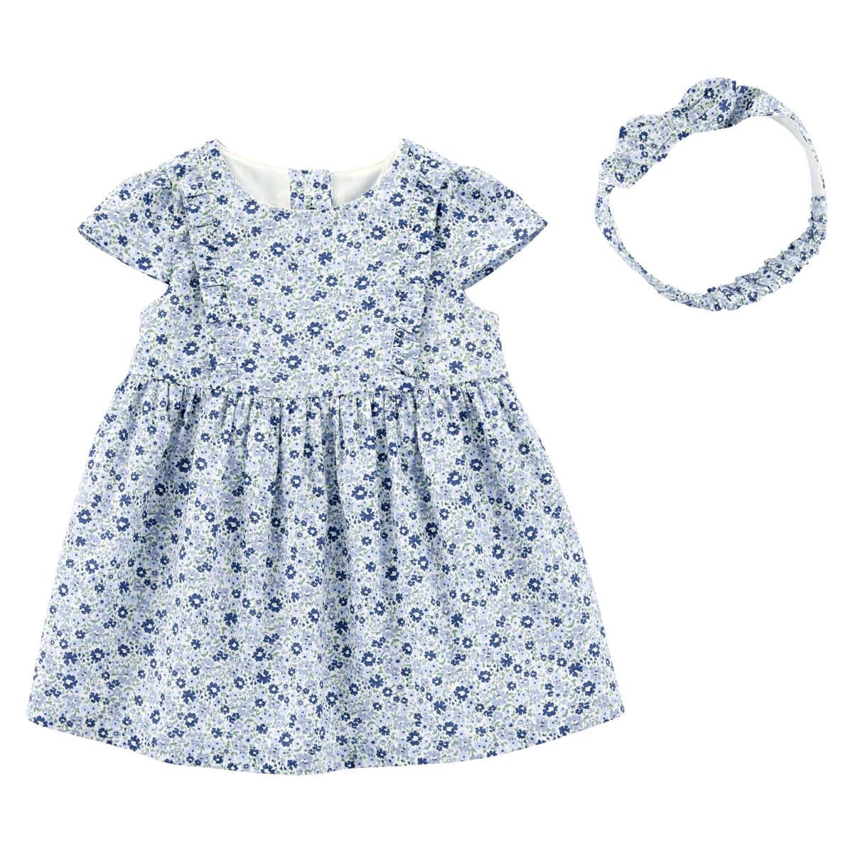 OSHKOSH - Conjunto 2 Piezas Vestido Y Cintillo  Bebé Niña Oshkosh