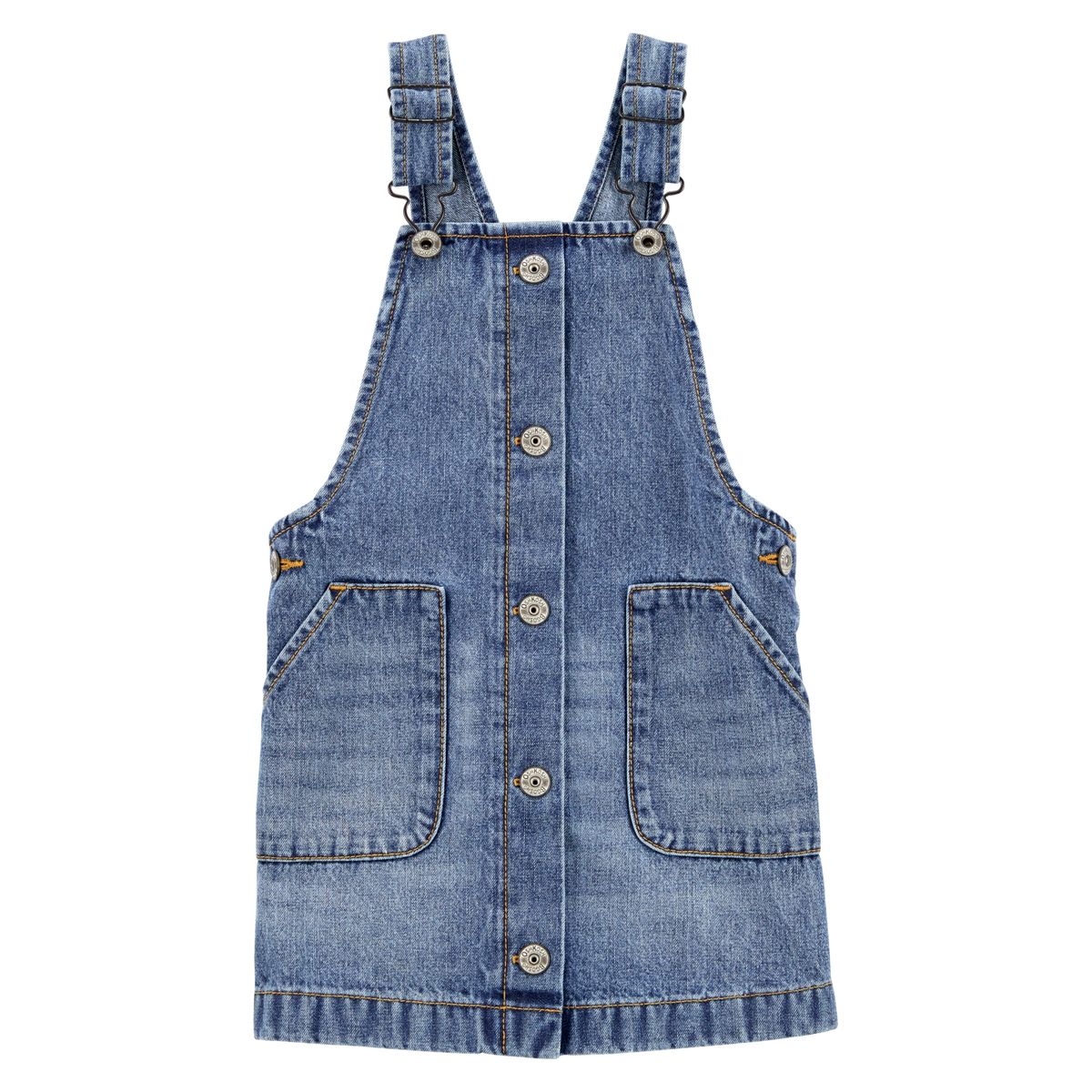 OSHKOSH - Vestido Mezclilla Tirantes Ajustables Niña Oshkosh