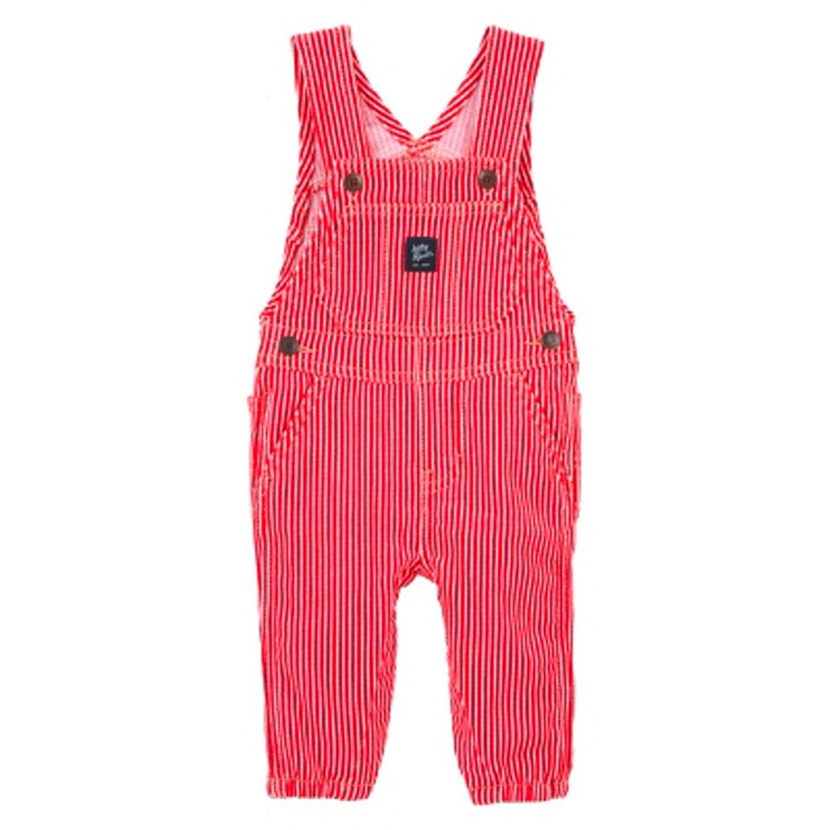 OSHKOSH - Jardinera Mezclilla Rayas Bebé Niño Oshkosh