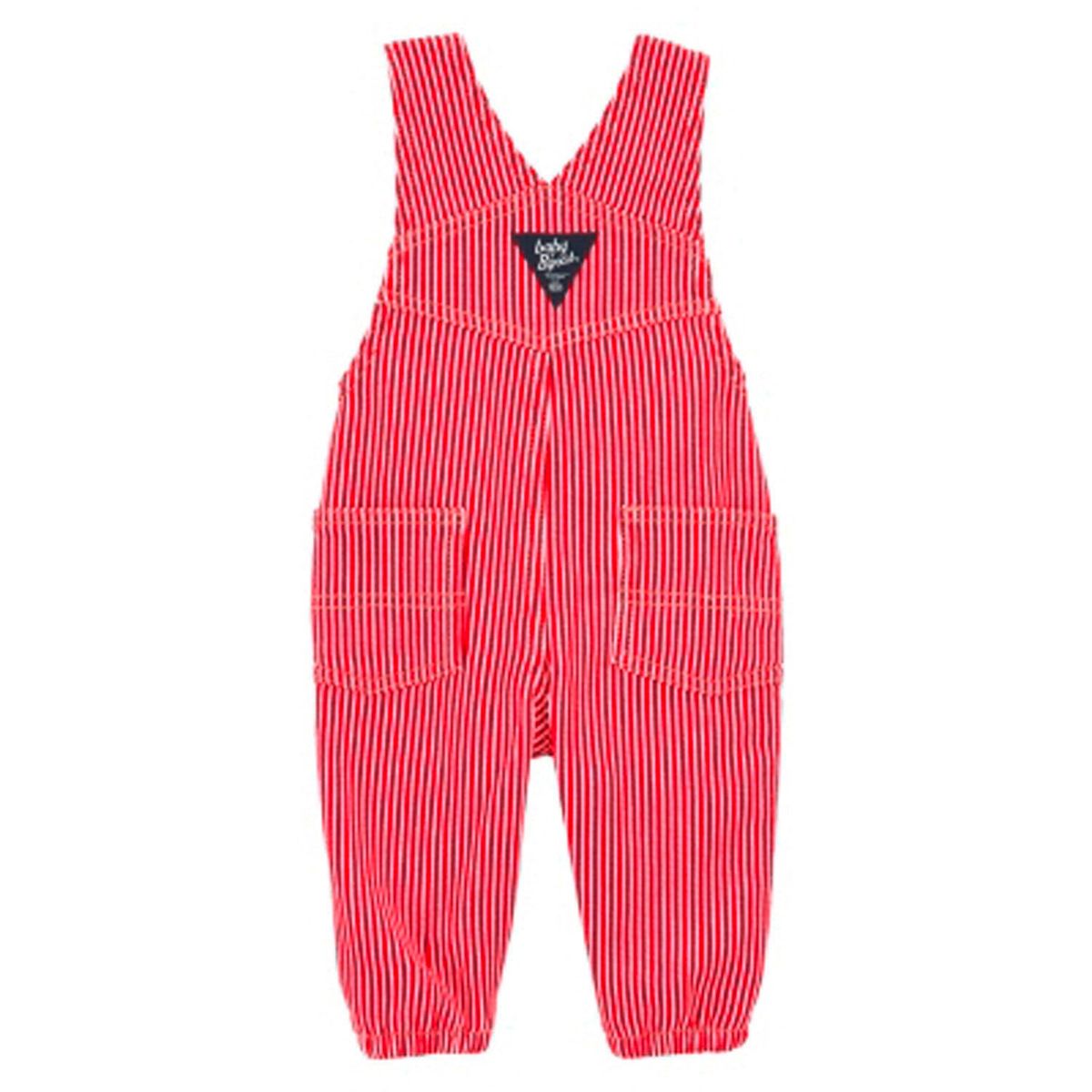 OSHKOSH - Jardinera Mezclilla Rayas Bebé Niño Oshkosh