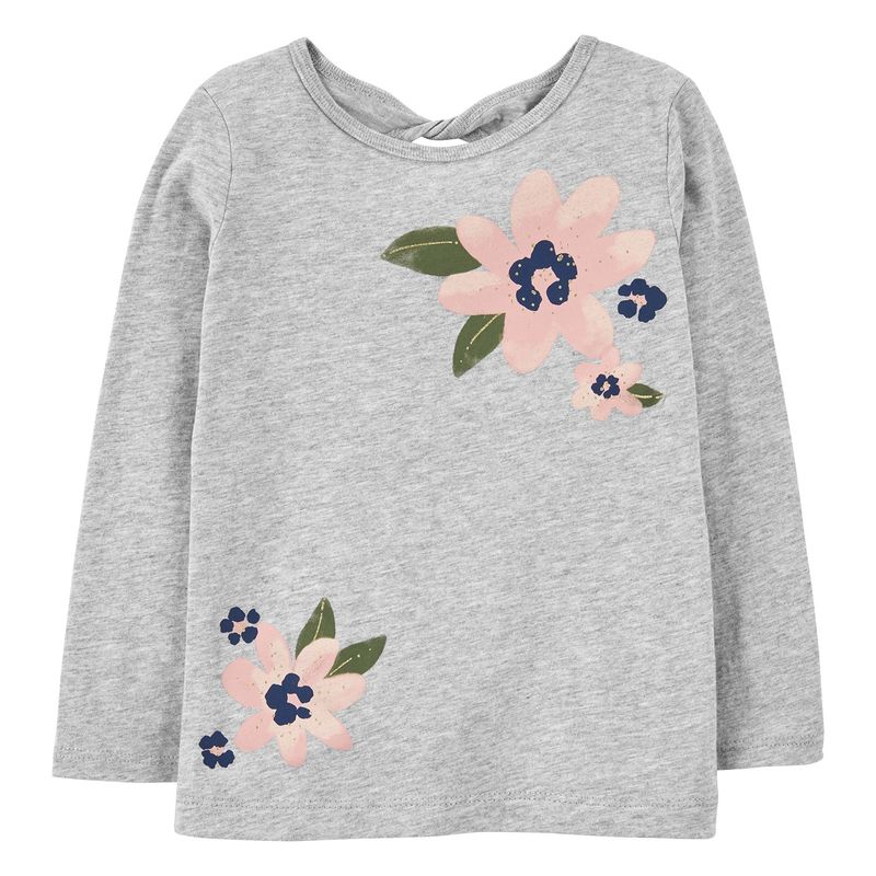 CARTER'S - Polera Estampada Flores Bebé Niña Carter's