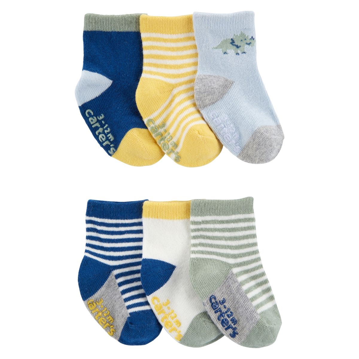 CARTER'S - Calcetines Pack 6 Pares Bebé Niño Carter's