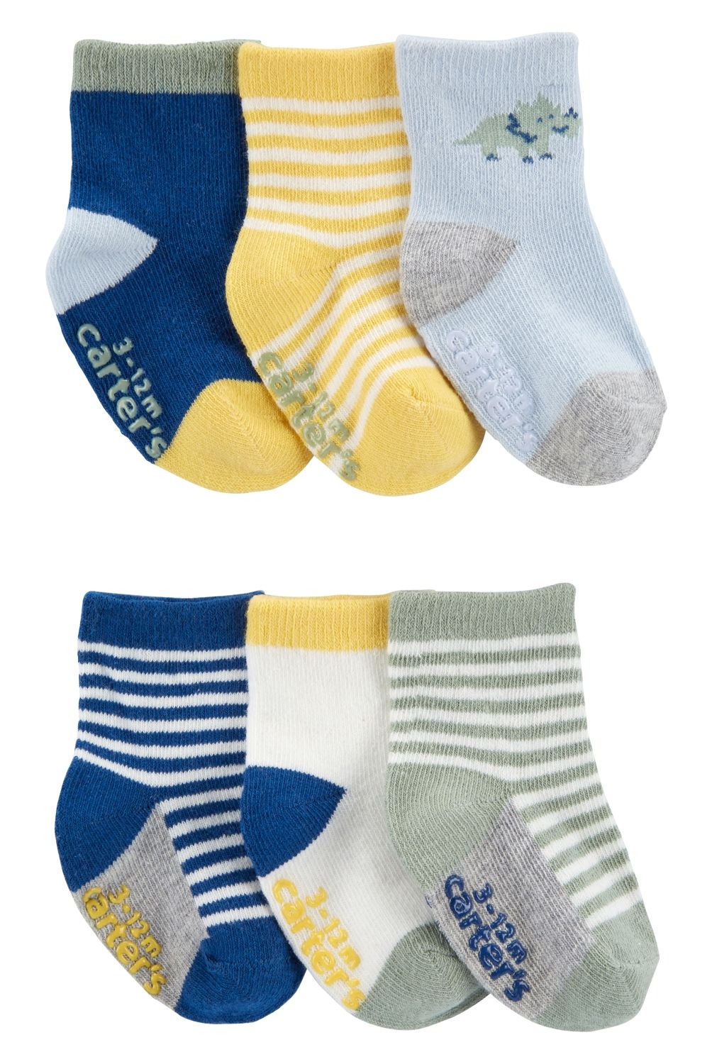 CARTER'S - Calcetines Pack 6 Pares Bebé Niño Carter's