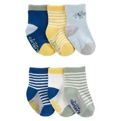 CARTER'S - Calcetines Pack 6 Pares Bebé Niño