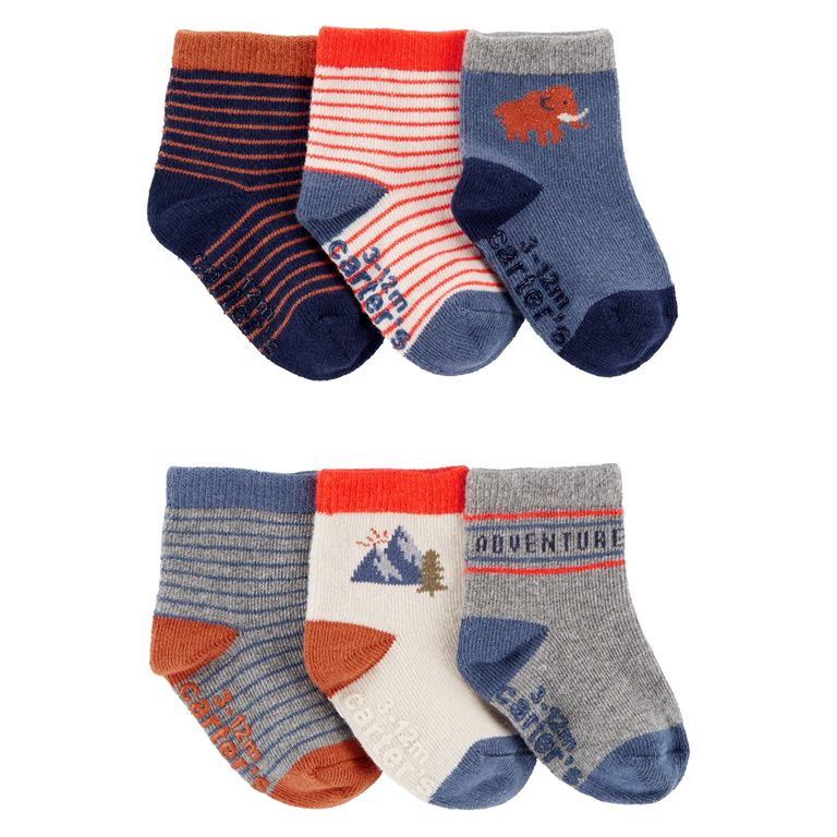 Calcetines Pack 6 Pares Bebé Niño