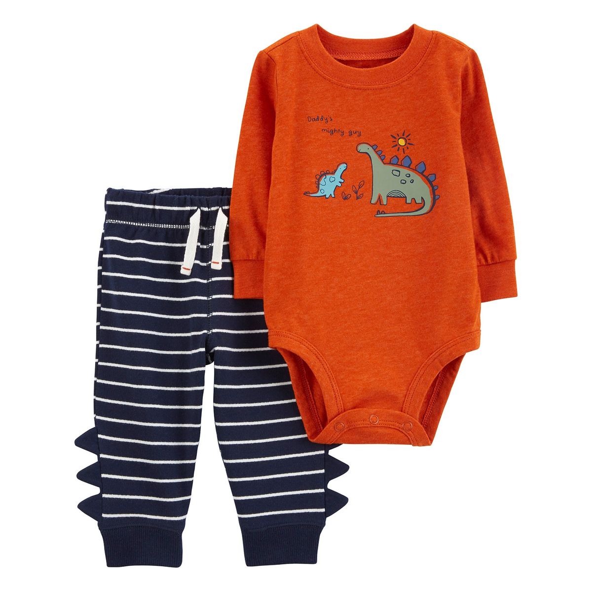 CARTER'S - Conjunto 2 Piezas Body Y Pantalón Buzo Bebé Niño Carter's