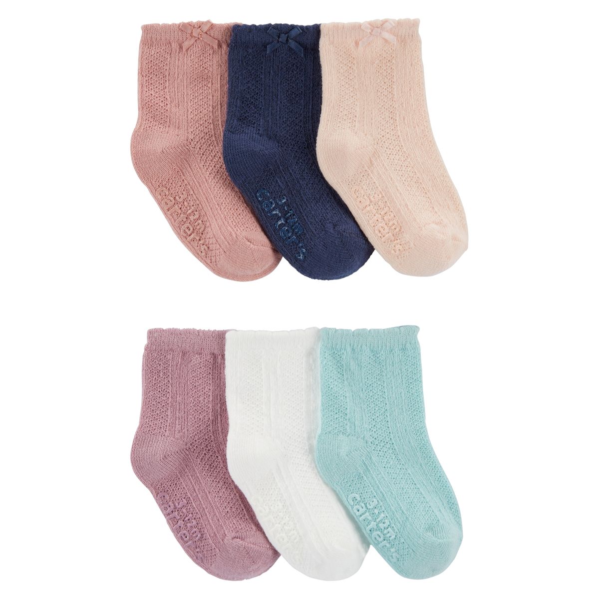 CARTER'S - Calcetines Pack 6 Pares Bebé Niña Carter's