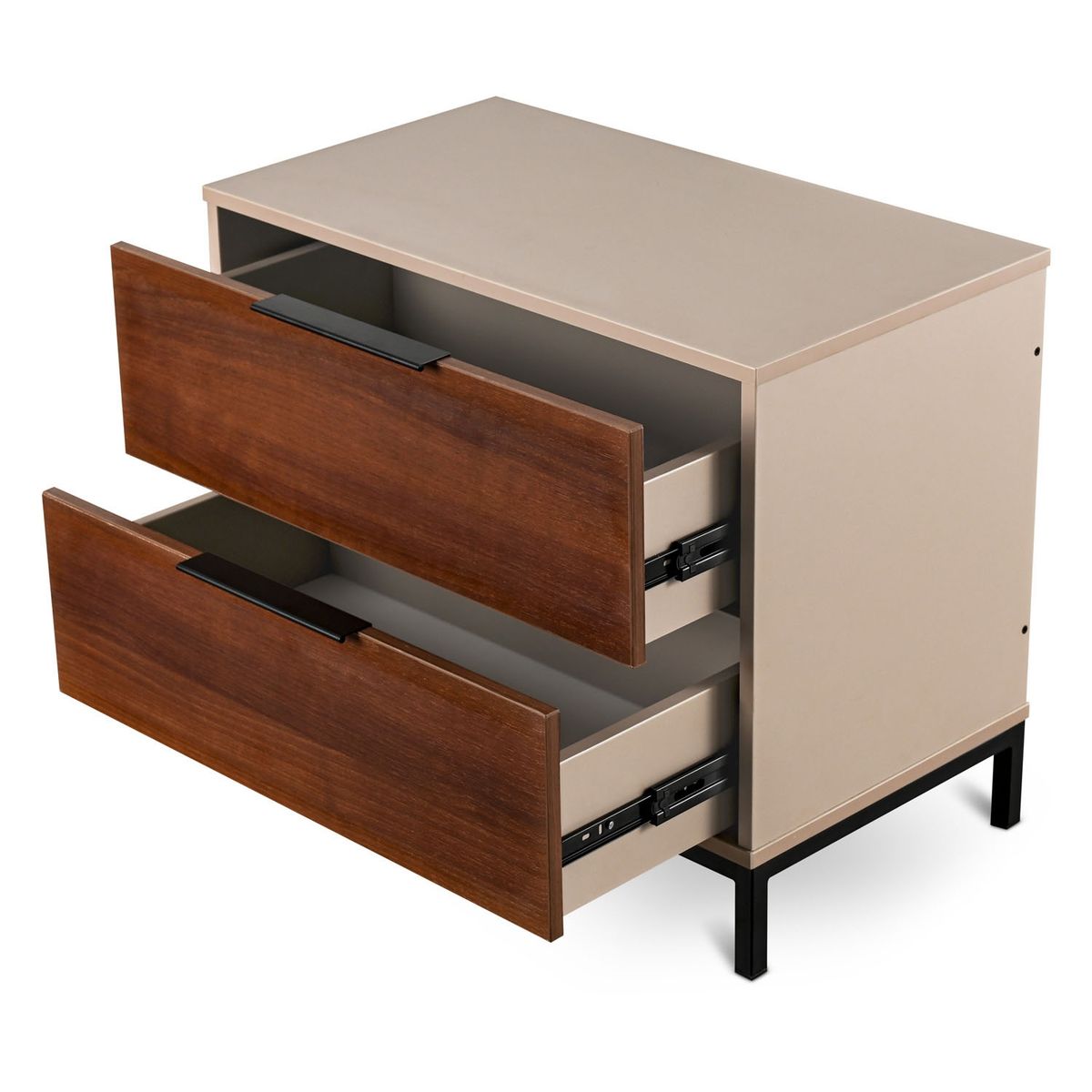 ELEMENTS & CO - Velador 2 Cajones Kuban Elements & Co