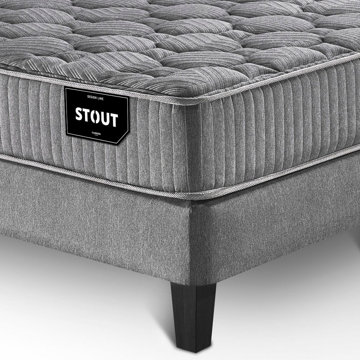 CANNON - Cama Europea Stout 1.5 Plazas Cannon