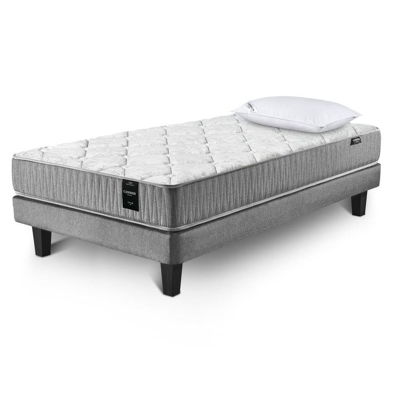 Combo Cama 1.5 Plaza Calm +Almohada