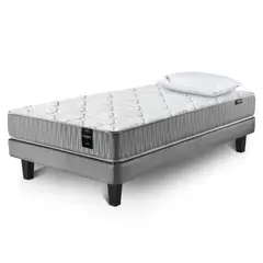 CANNON - Combo Cama 1.5 Plaza Calm +Almohada