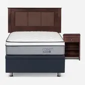 ROSEN - Boxet Indie 1.5 Plaza + Respaldo Incluye 1 Velador