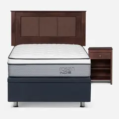 ROSEN - Boxet Indie 1.5 Plaza + Respaldo Incluye 1 Velador