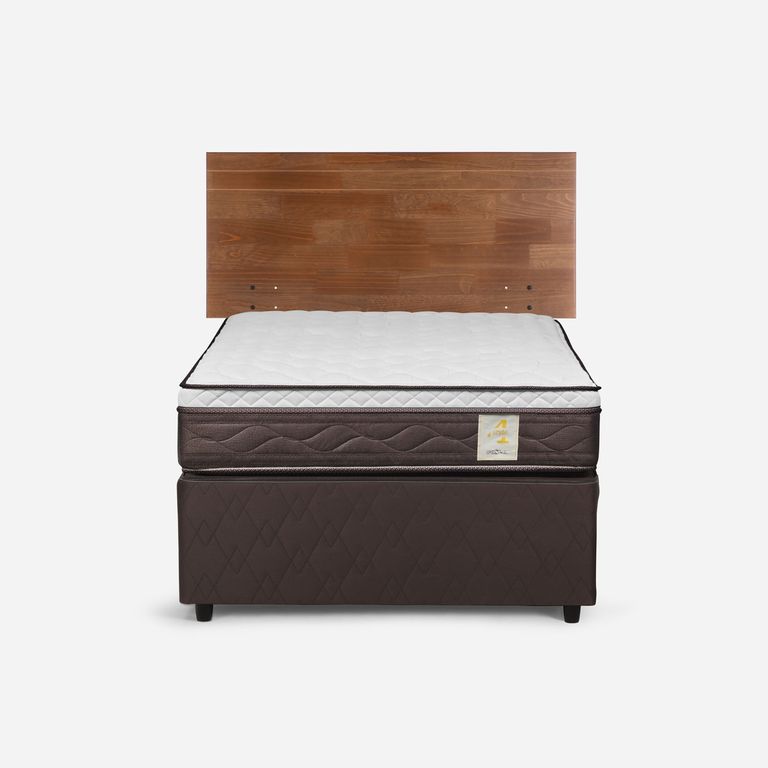 ROSEN Cama Nido New Style 4 Plus P 1.5 plazas x 2.00 mt + Respaldo