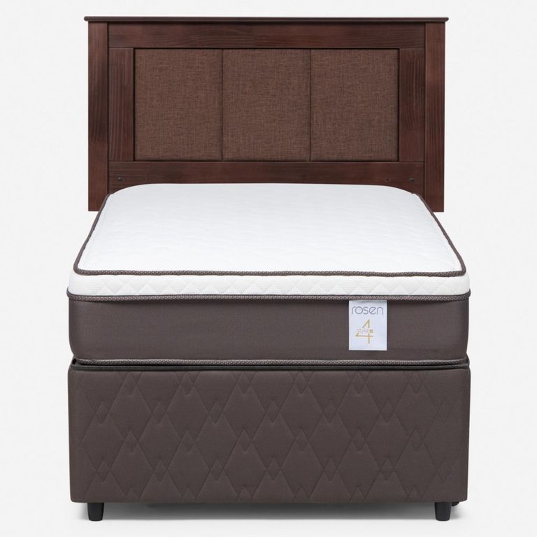 Cama Nido New Style 4 Plus P 1.5 plazas x 2.00 mt + Respaldo