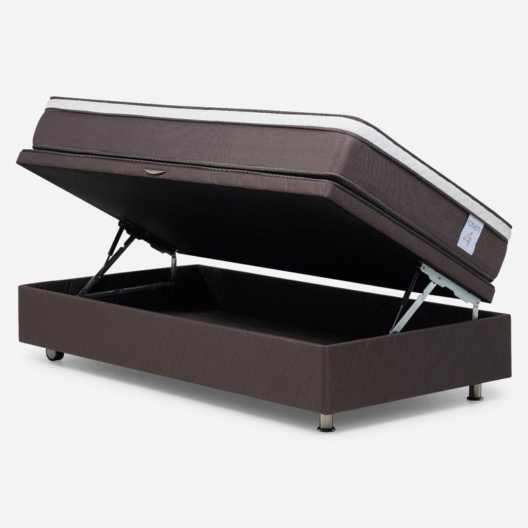 Cama Baúl New Style 4 Plus Plus 1.5 Plazas X 2.00 Mt