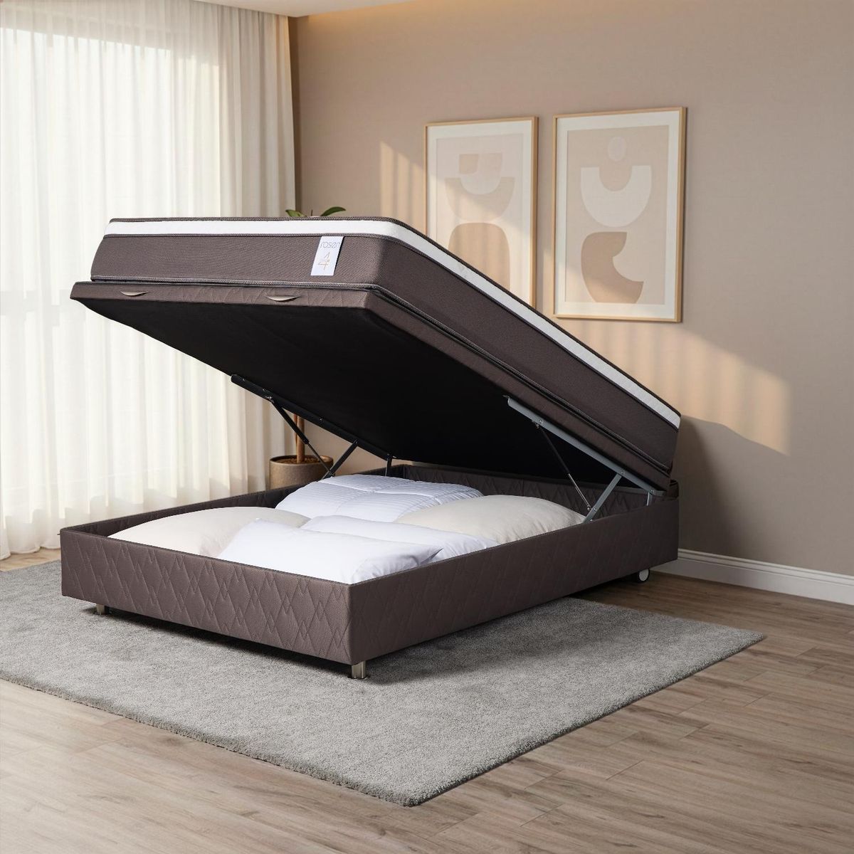 ROSEN - Boxet New Style 4 Plus 2 Plazas X 2.00Mt Rosen