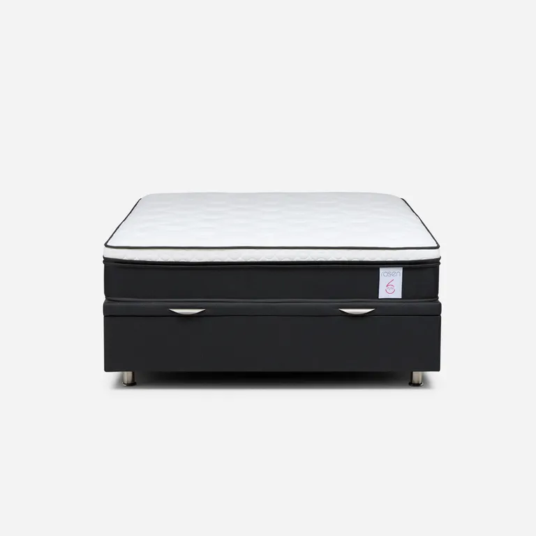 Cama Baúl New Style 6 2 Plazas X 2.00 Mt Base Normal