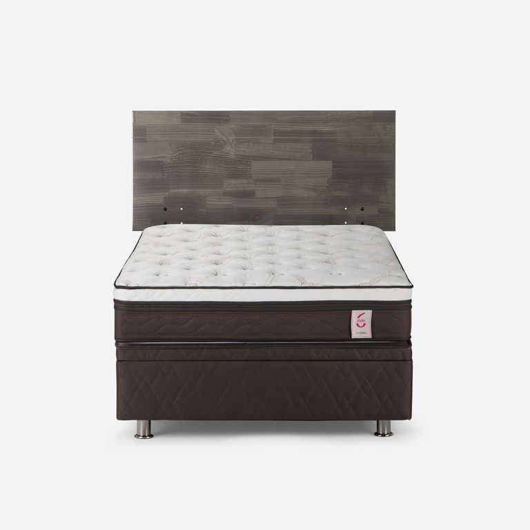 ROSEN Cama baúl New Style 6 1 Plaza x 2.00 mt + Respaldo