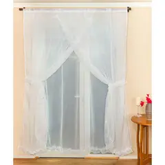 DORAL - Set De Cortinas Velos Poliéster 200X220 Cm