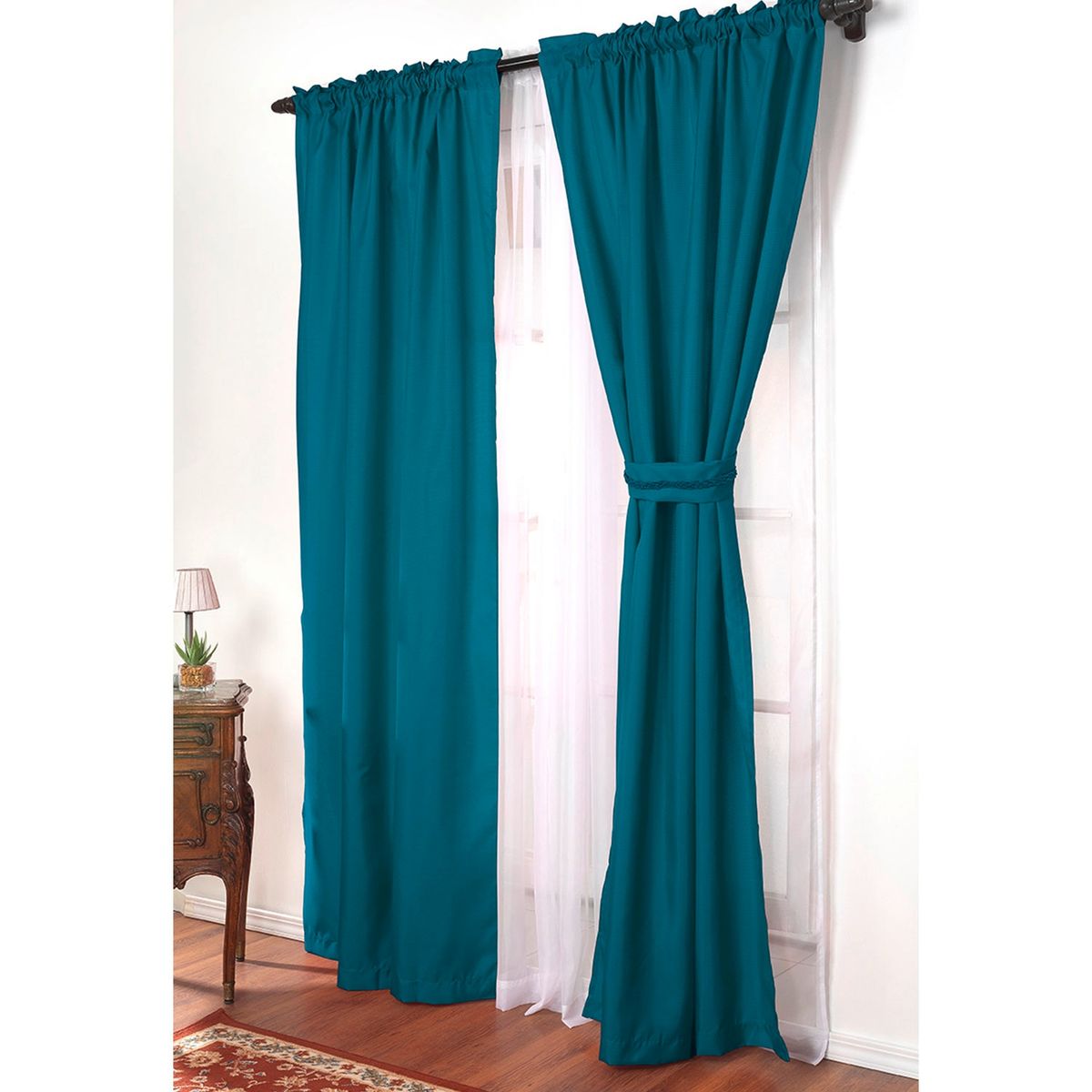 DORAL - Set De Cortinas Decorativa 140X220 Cm Doral