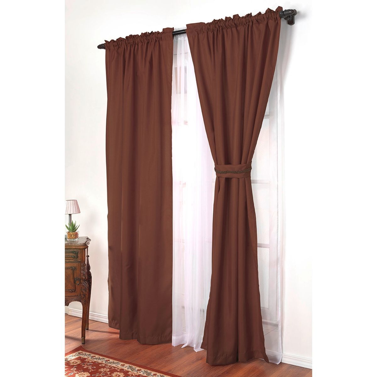 DORAL - Set De Cortinas Decorativa 140X220 Cm Doral