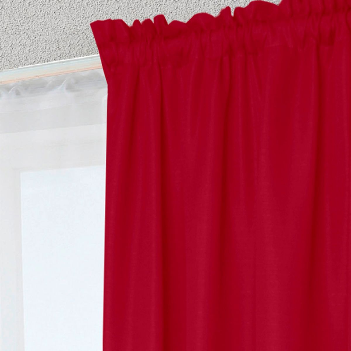DORAL - Set De Cortinas Decorativa Poliéster 140X220 Cm Doral