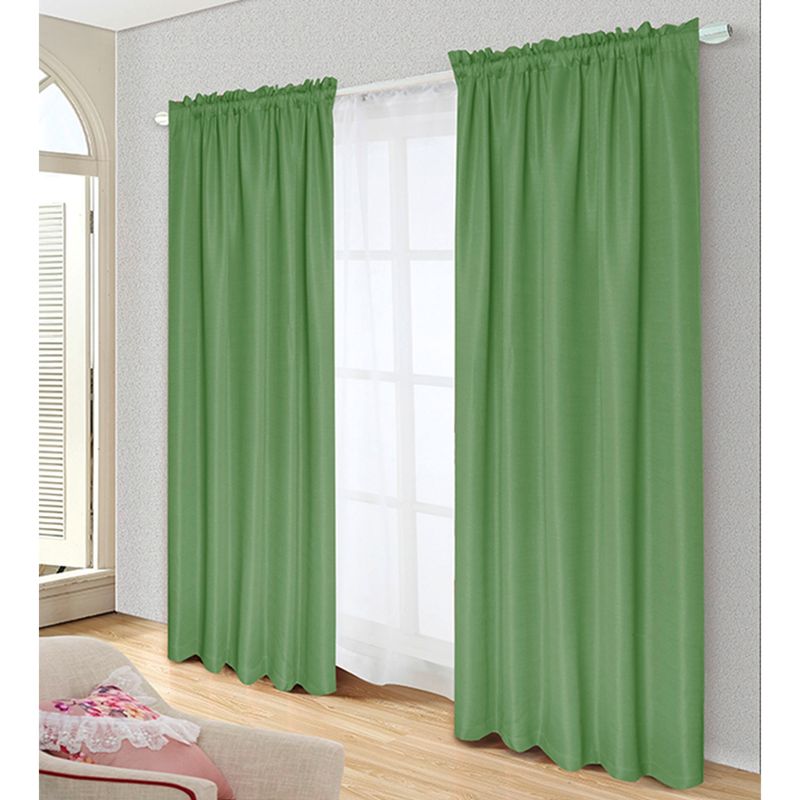 DORAL - Set De Cortinas Decorativa Poliéster 140X220 Cm Doral