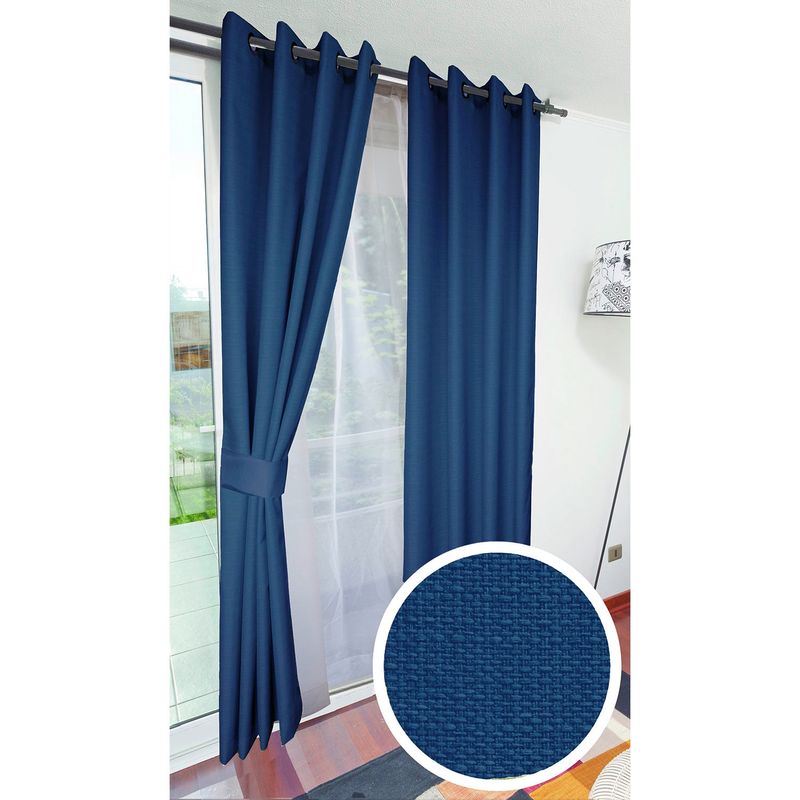 DORAL - Set De Cortinas Decorativa 140X220 Cm Doral
