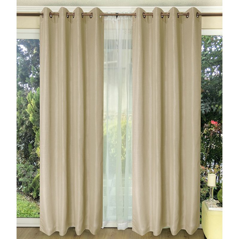 DORAL - Set De Cortinas Decorativa 140X220 Cm Doral