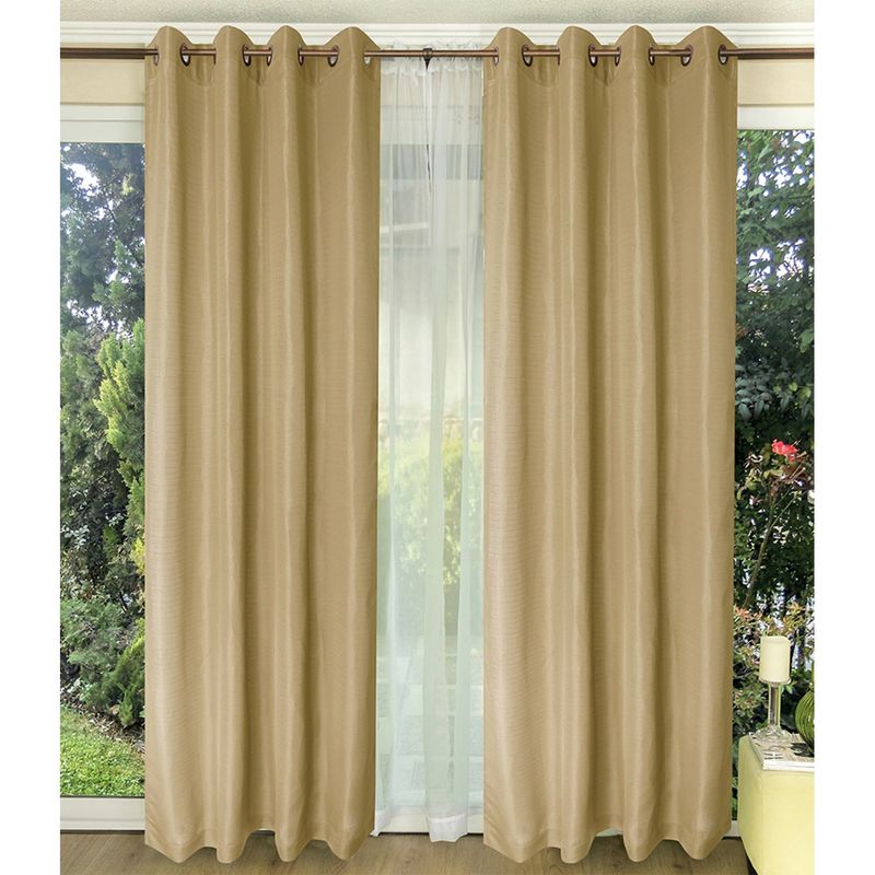 DORAL - Set De Cortinas Decorativa 140X220 Cm Doral
