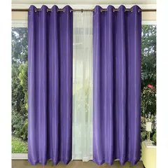 DORAL - Set De Cortinas Decorativa Poliéster 140X220 Cm