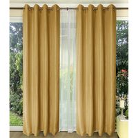 Set De Cortinas Decorativa Poliéster 140X220 Cm