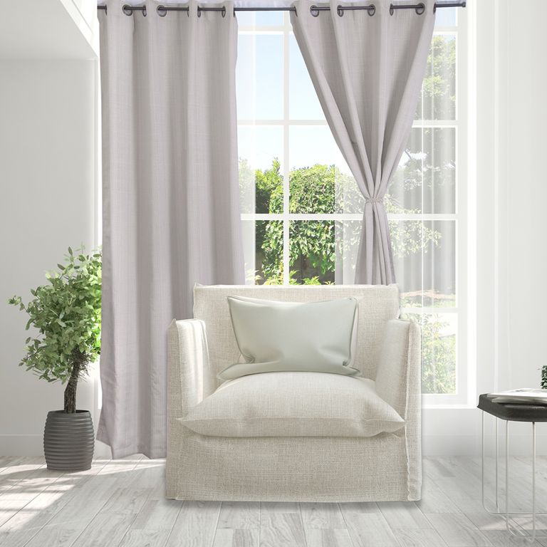 DORAL Set De Cortinas Decorativa Poliéster 140X220 Cm