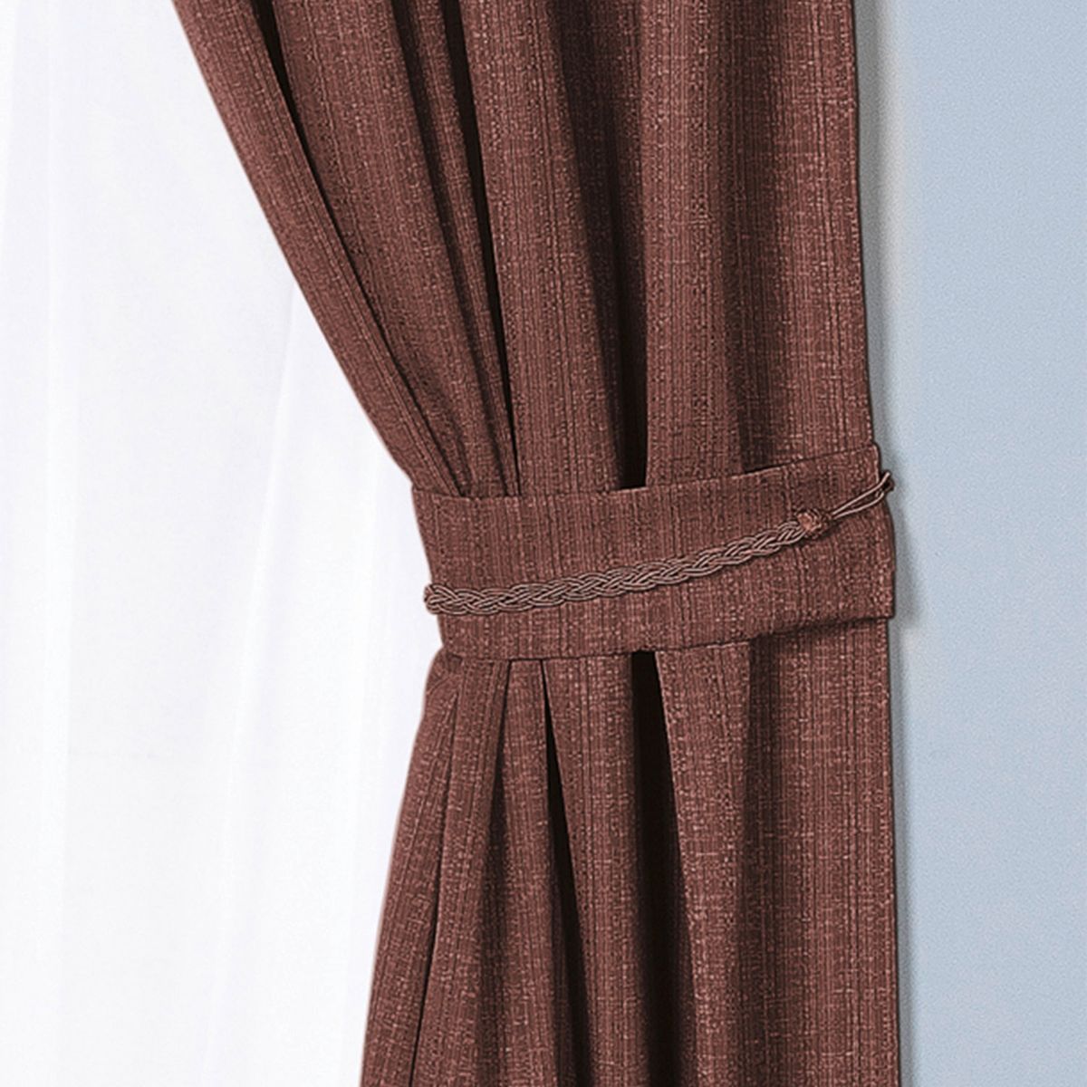 DORAL - Set De Cortinas Decorativa Poliéster 140X220 Cm Doral