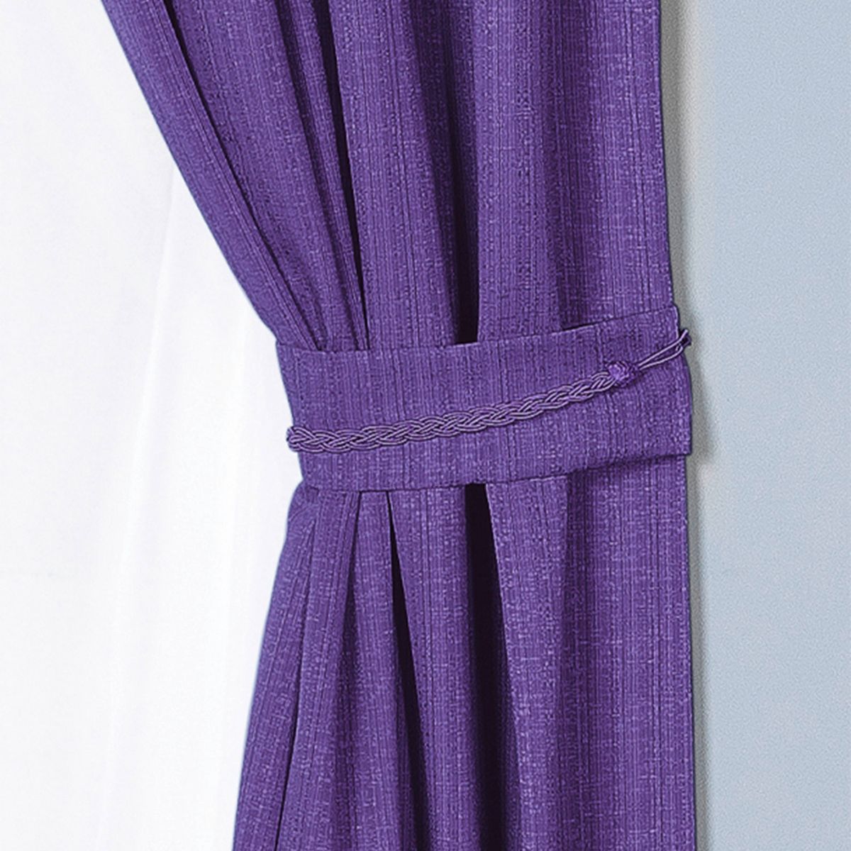 DORAL - Set De Cortinas Decorativa Poliéster 140 Cm 220 Cm Doral