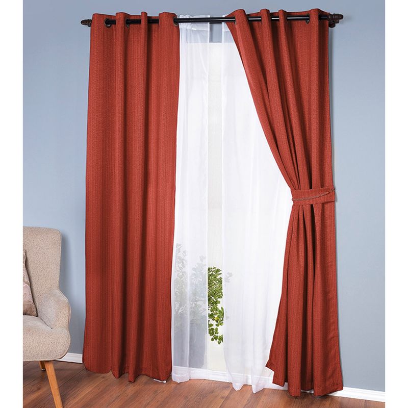 DORAL - Set De Cortinas Decorativa 140X220 Cm Doral