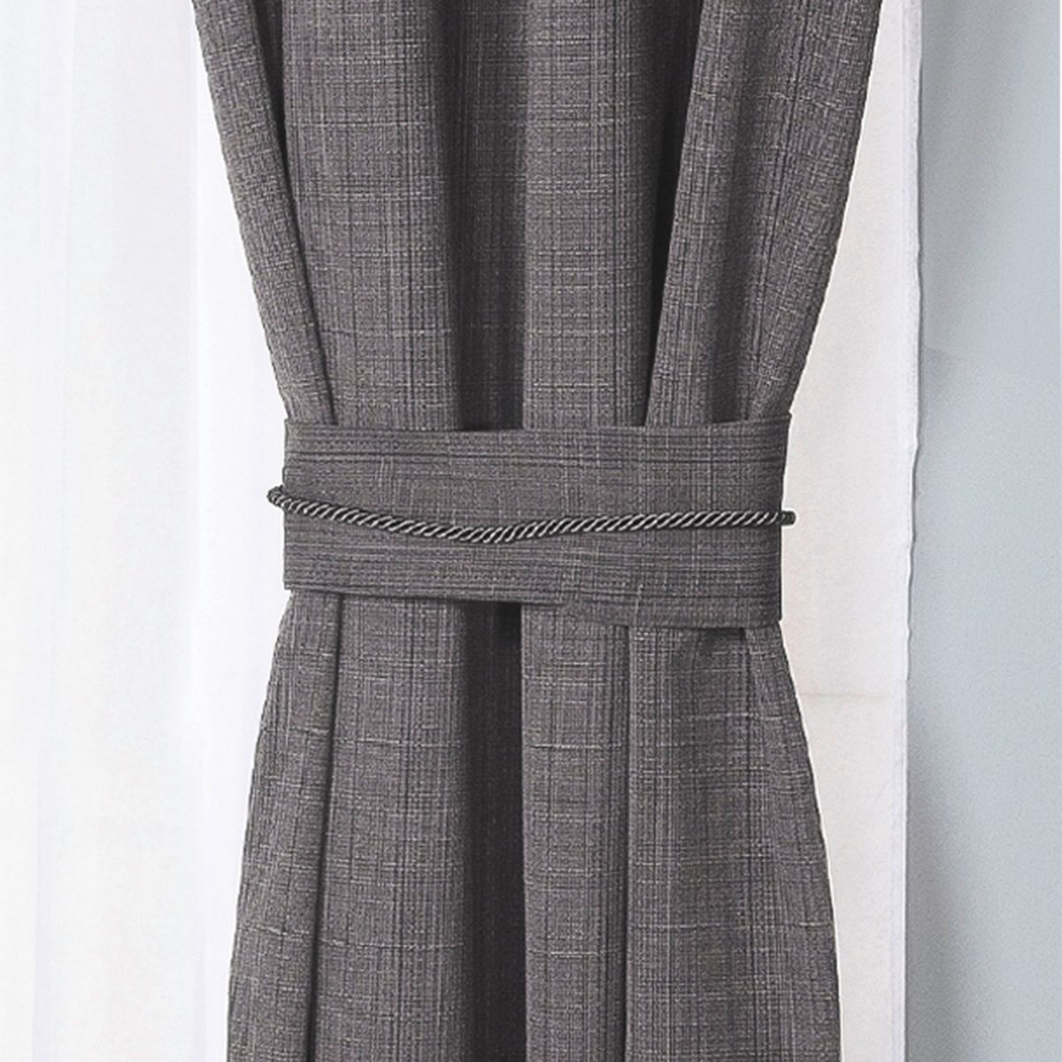 DORAL - Set De Cortinas Decorativa Poliéster 140X220 Cm Doral