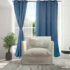 DORAL - Set De Cortinas Black Out 140X220 Cm