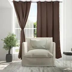 DORAL - Set De Cortinas Black Out 140X220 Cm
